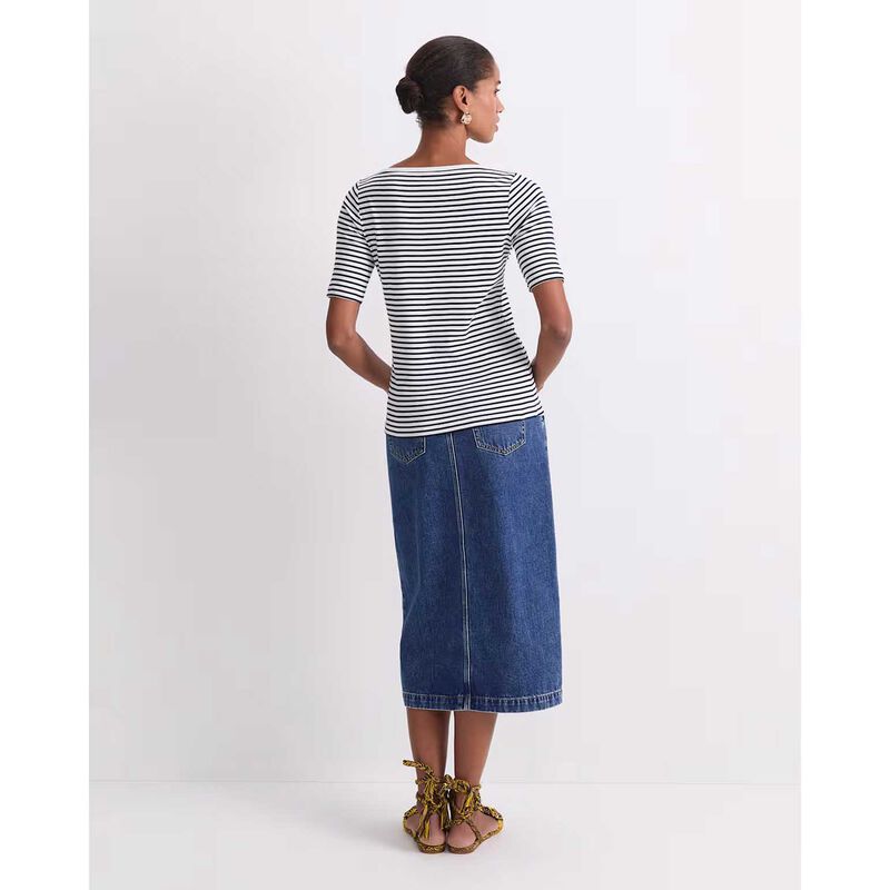 Sportscraft Heidi Boat Neck Half Slv Tee image number 1